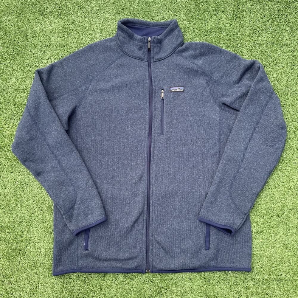 Patagonia Better Sweater Full Zip Fleece Jacket Men's XXL Blue Navy 25527